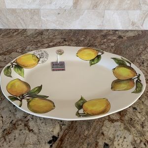 Effetti Home Lemons Cite des Citrons Oval Platter